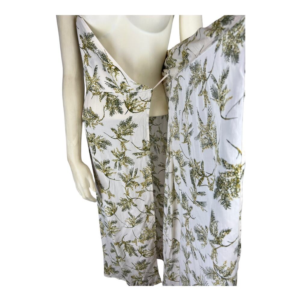 Rubicon womens Wrap Dress Tropical Print Small Medium - Picture 9 of 10